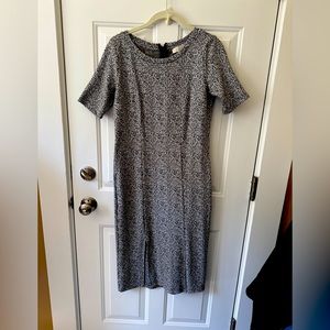 Loft animal print dress. Gently worn. Size 2